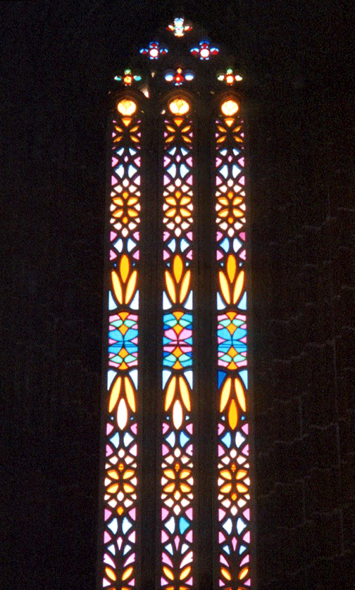 stained glass window